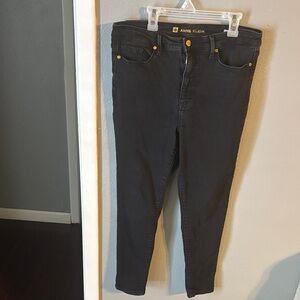 Anne Klein Charcoal Skinny Jeans for Women